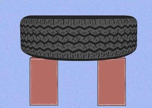 How to decorate tires with paint